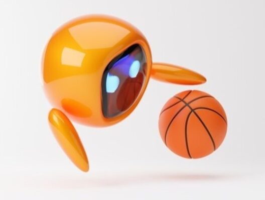 basketball playing robot