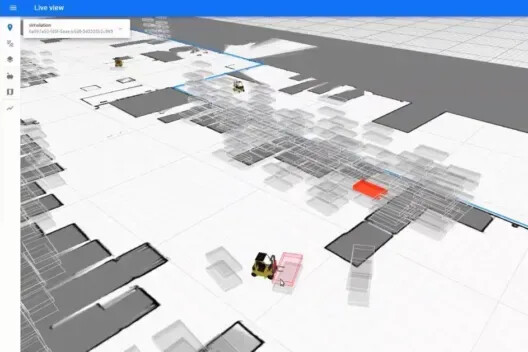 Live warehouse location view — IMsight