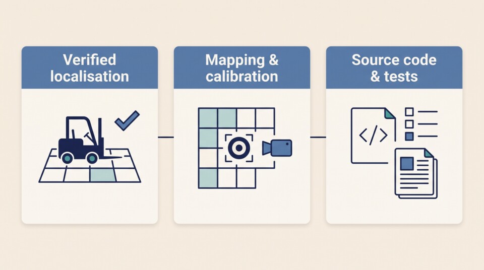 verified localisation, mapping and calibration, source code and tests